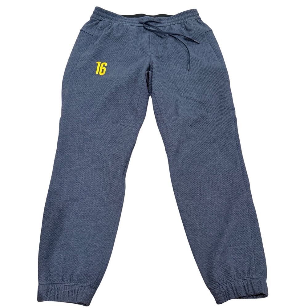 Lululemon Athletica Men Navy Blue Jogger Sweats Large